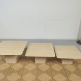 Table travertine 80s