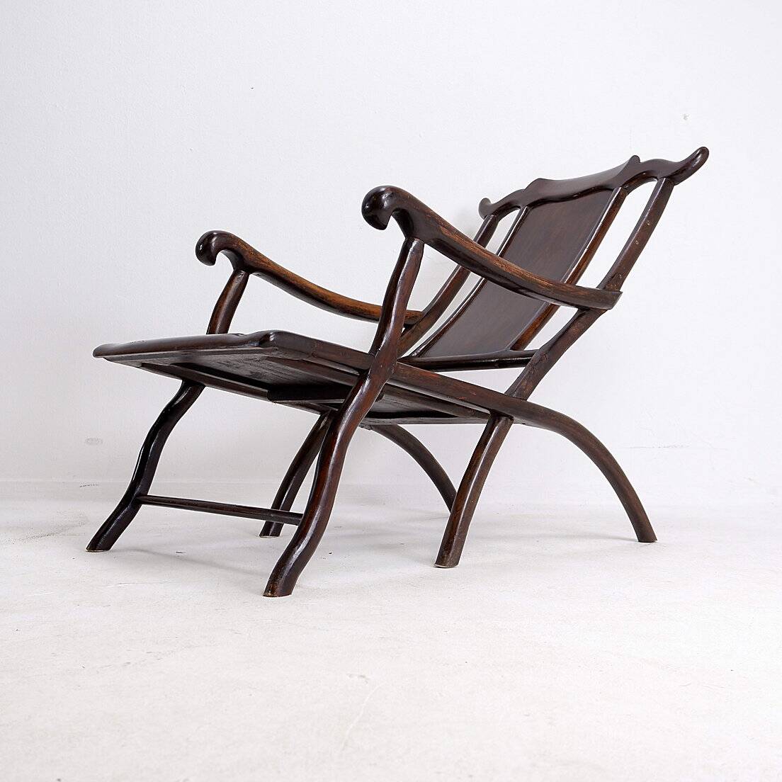 19th Century Chinese Moon Gazing Lounge chair
