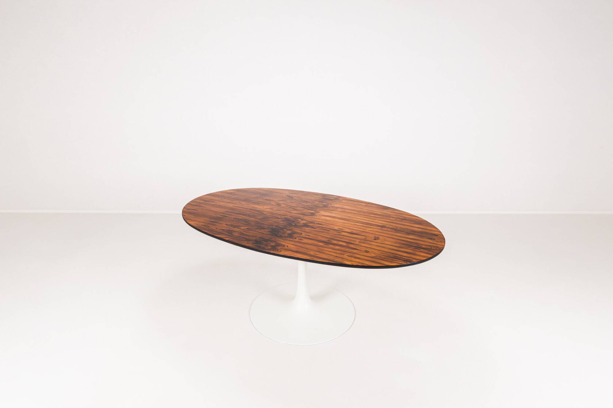 Oval dining table in rosewood by Maurice Burke for Arkana, England, 1960s