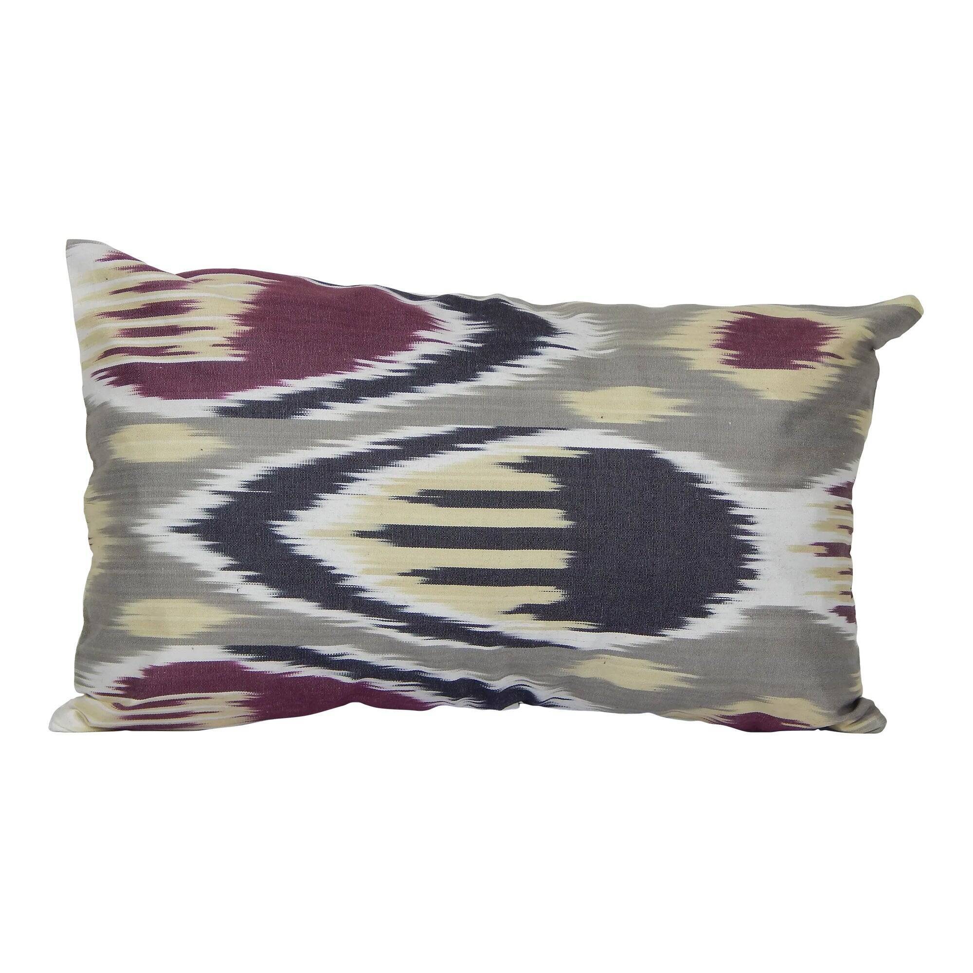 Vintage ikat cushion cover 30x51 cm