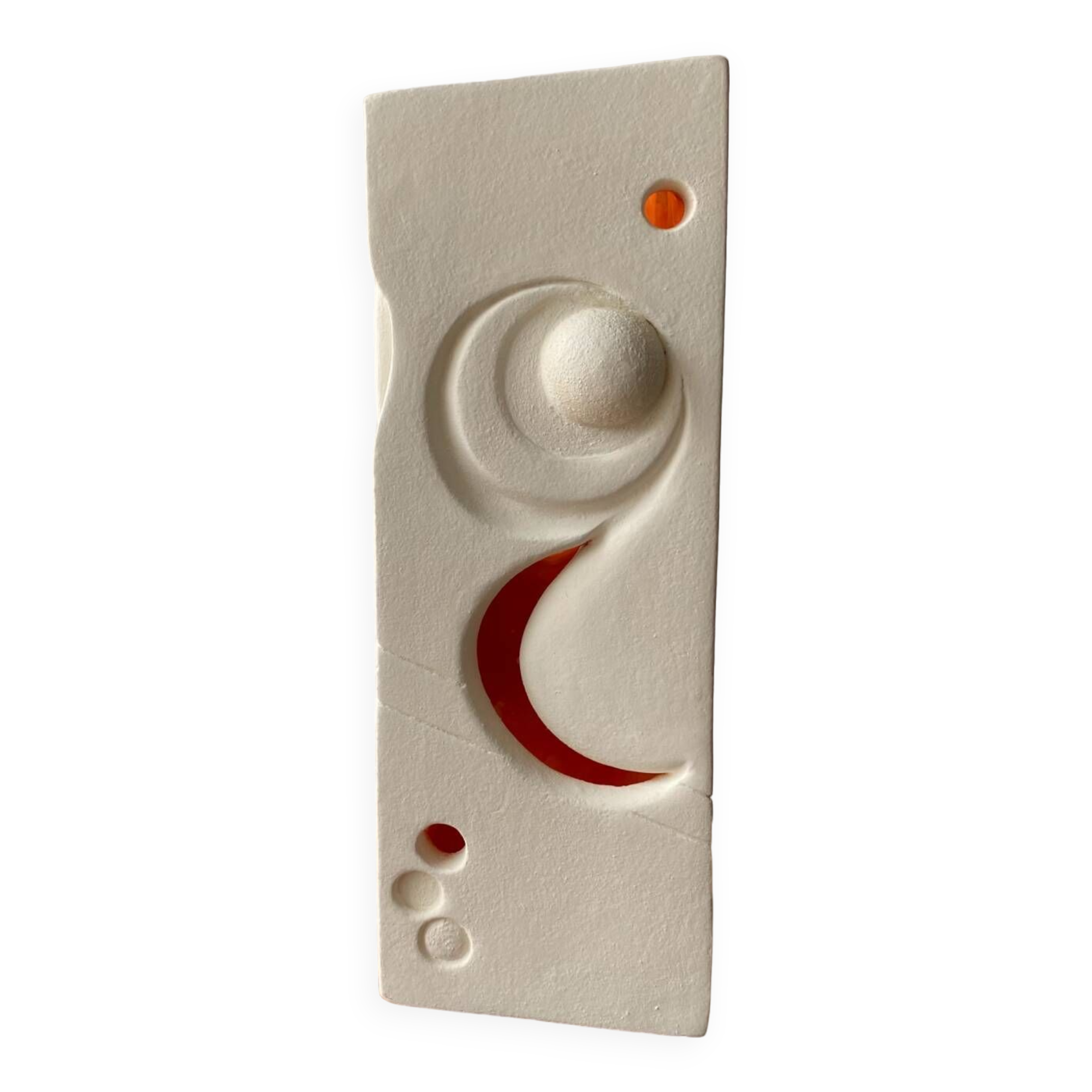 Lampe d’ambiance . Sculpture . Fait main
