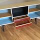 Enfilade vintage bois et formica