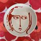 Salad bowl or deep dish, handmade. Nicola Fasano.