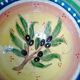 Ibiza earthenware salad bowl - Olivier