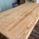 Large farmhouse table in solid ash