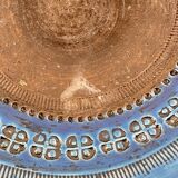 Aldo Londi for Bitossi, Large Centrepiece Bowl, Rimini Blue Series, 1970s