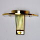 Wall lamp Regency half-moon, Italy, 1970