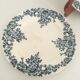 Lot of 2 plates for dessert Terre de Fer décor Louis XV