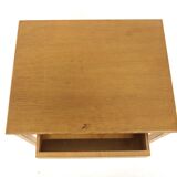 Scandinavian oak bedside table, Sweden, 1960