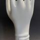 White porcelain soliflore ring holder Limoges France 20th century
