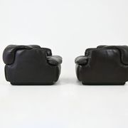 "Confidential" armchairs by Alberto Rosselli for Saporiti Italia, 1970s
