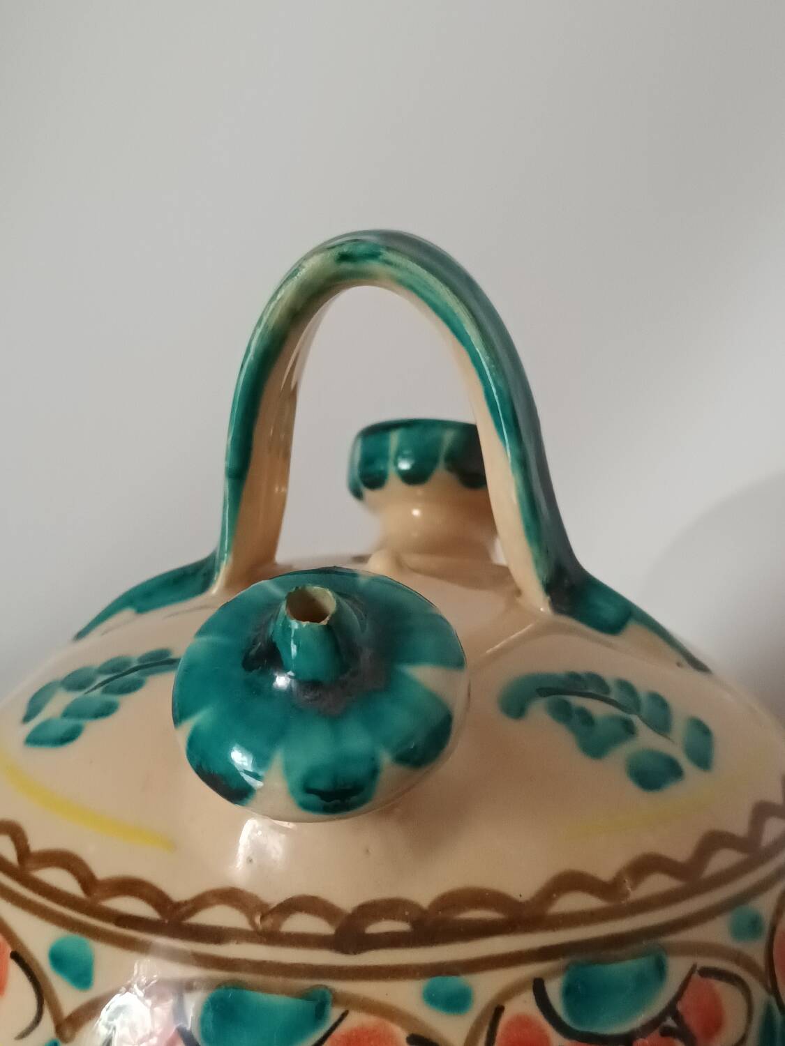 Vintage ceramic gargoulette Italy