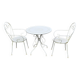 Wrought iron garden furniture