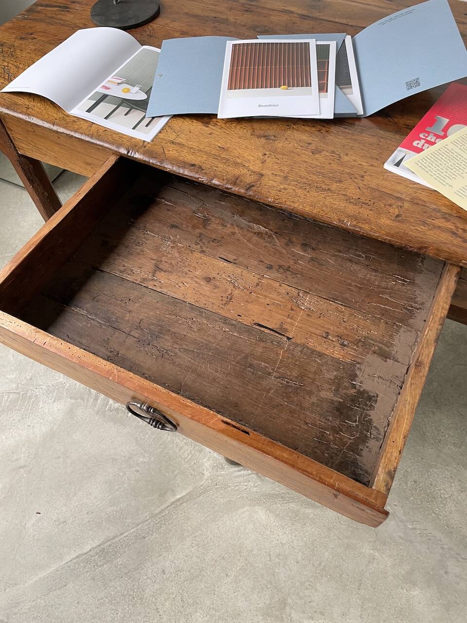18th century oak farmhouse table