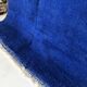 Moroccan Berber carpet beni Ouarain intense blue uni 2.94x2.07m