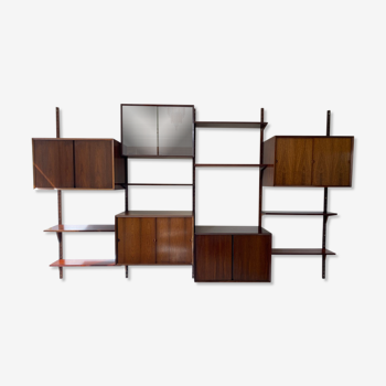 Poul Cadovius bookcase, 4 columns "royal system" in rosewood, 1965