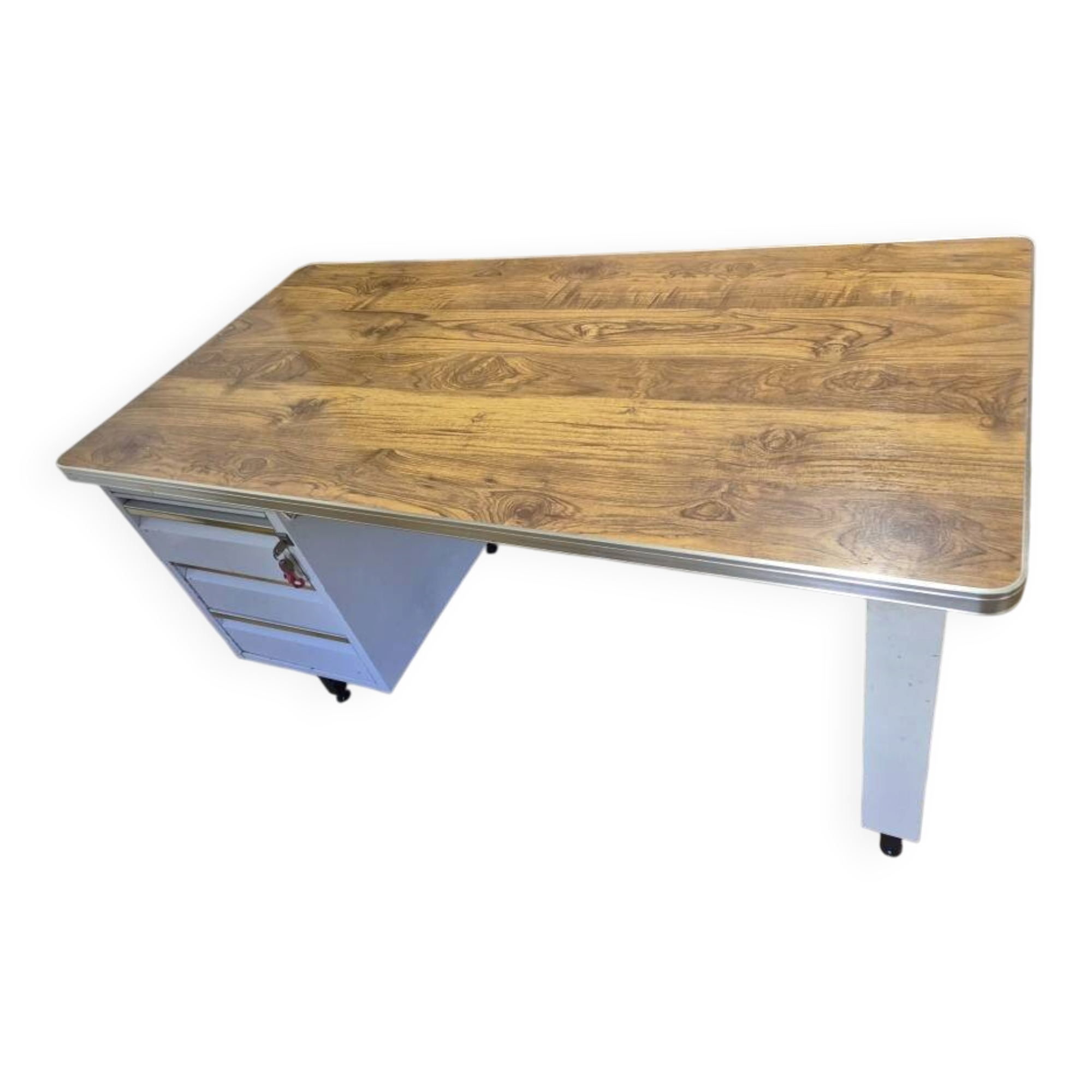 1970s industrial style desk