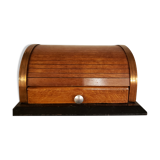 Cigarette box & glass ashtray