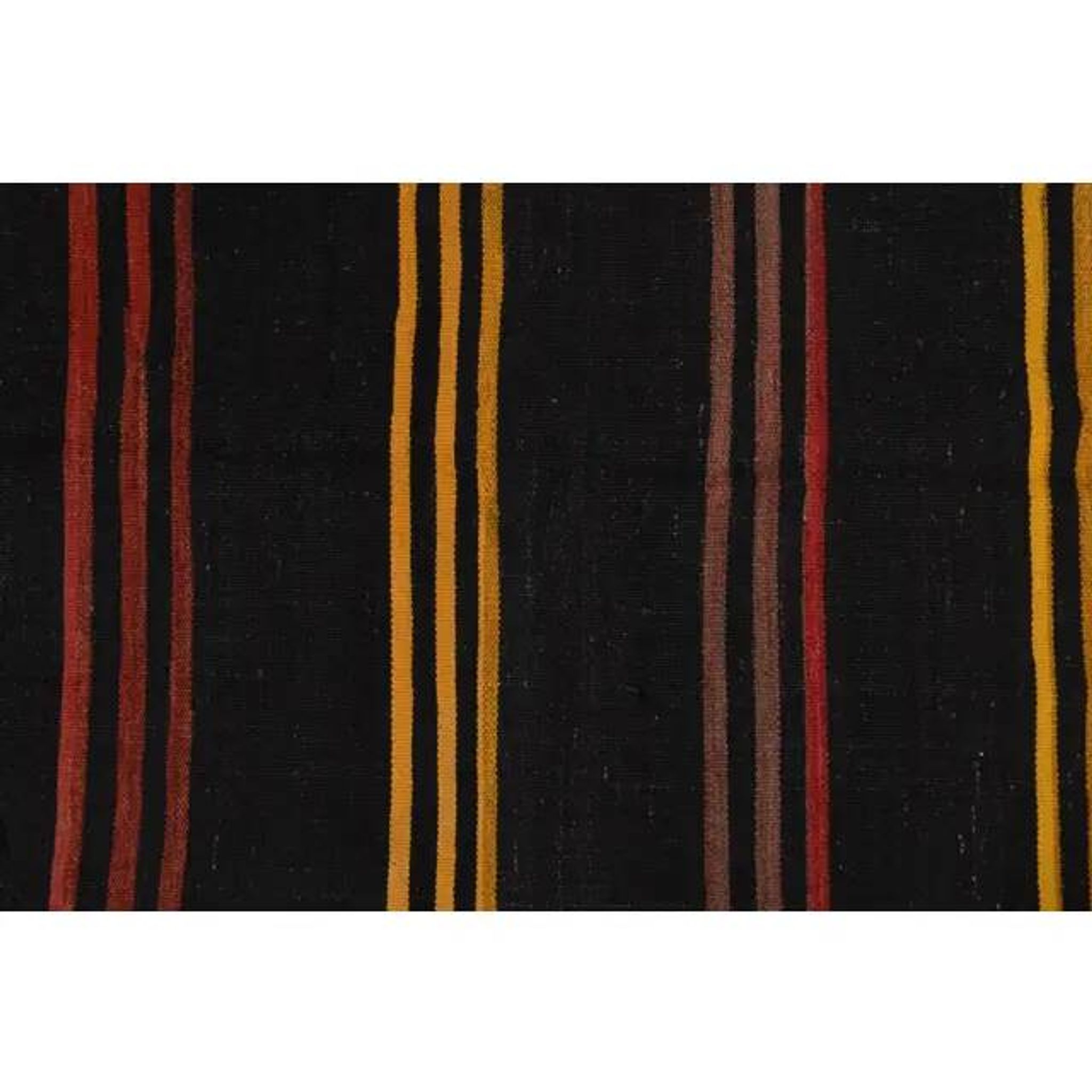 Vintage Turkish Oushak Handmade Wool Cotton Brown Area Rug 128x146
