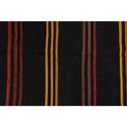 Vintage Turkish Oushak Handmade Wool Cotton Brown Area Rug 128x146