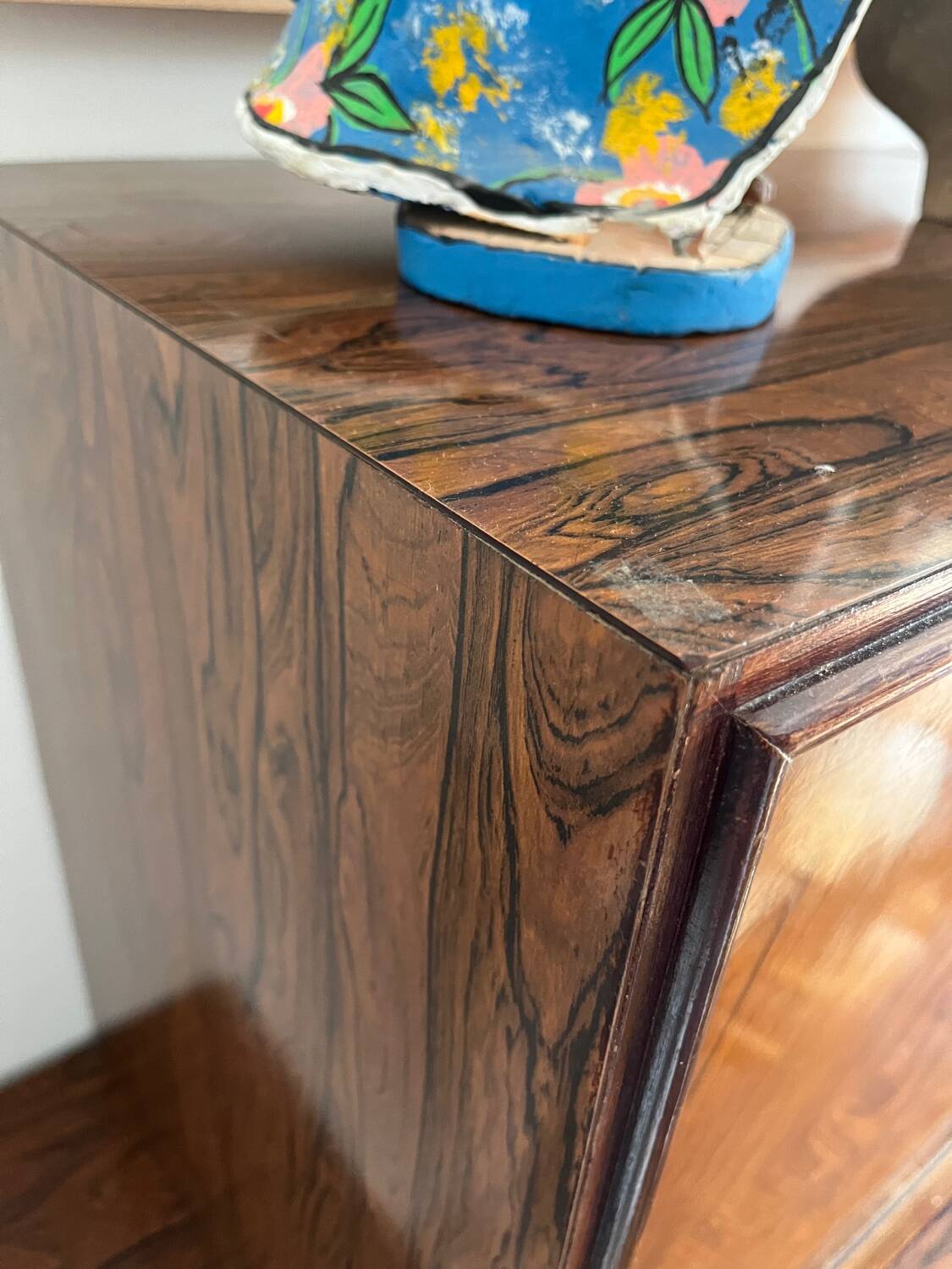 Brazil. Bar cabinet in caviuna and rosewood