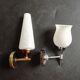 Mismatched sconces 1950