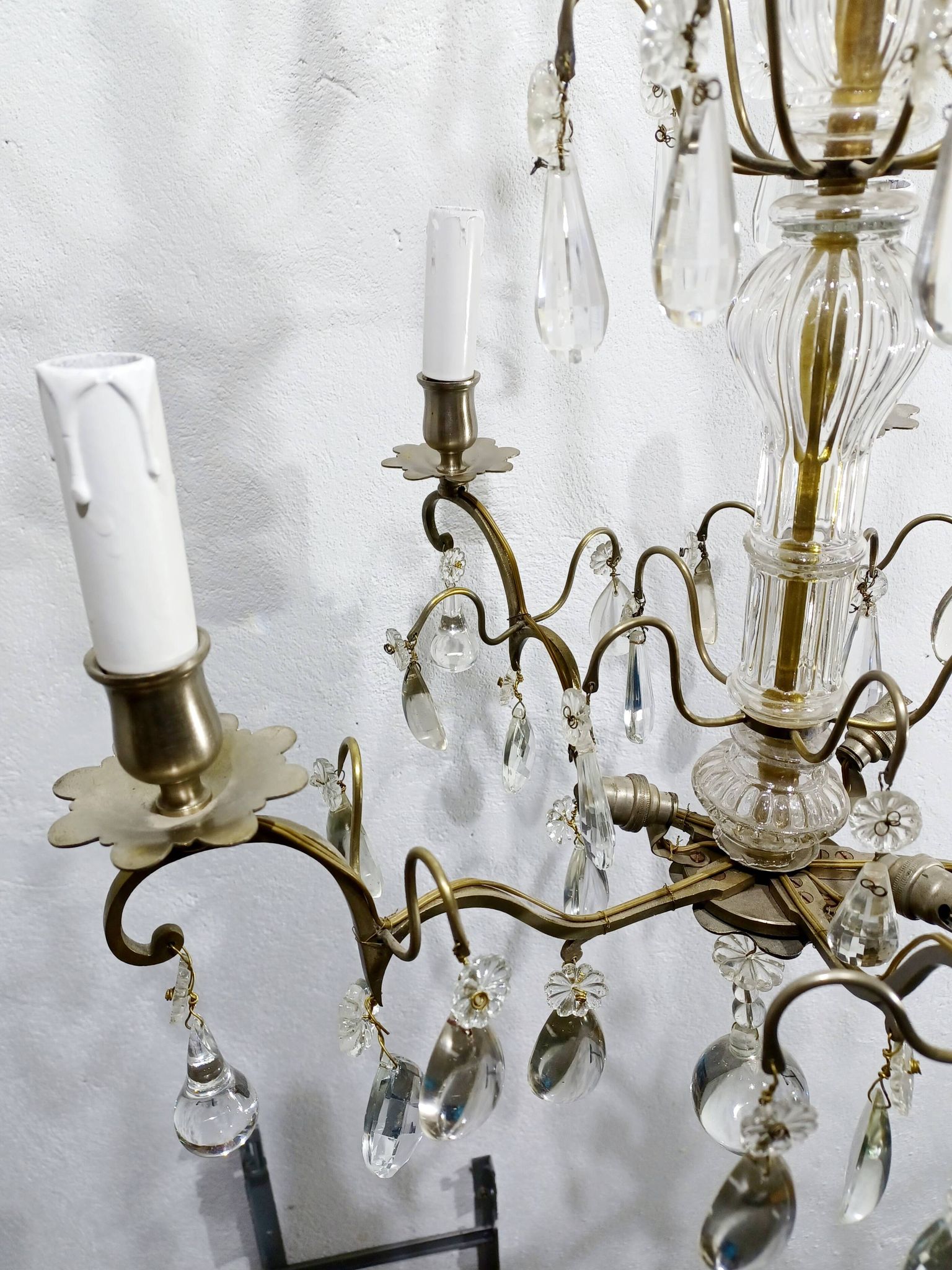 Lustre 5 lumières cristal