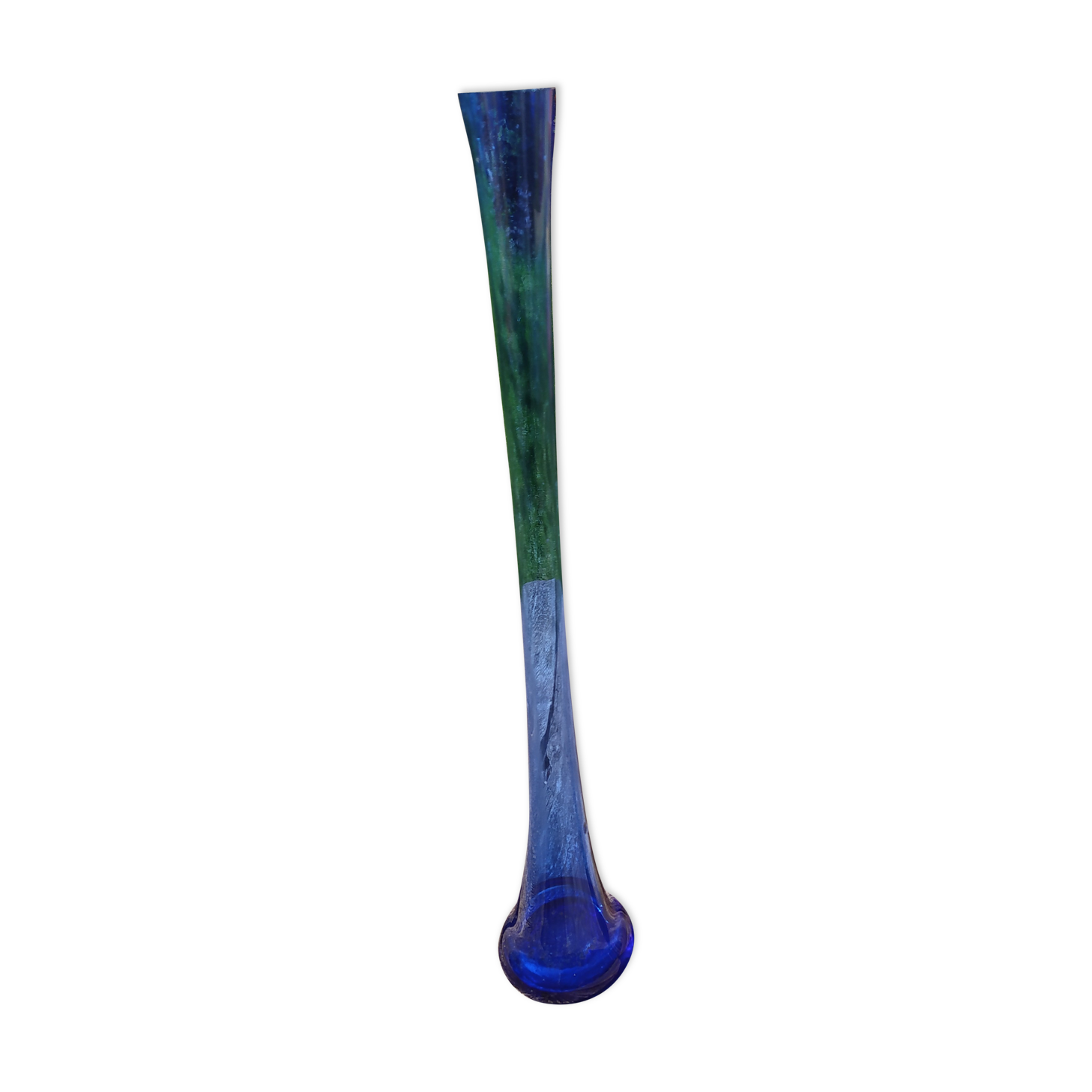 Vintage blue soliflore