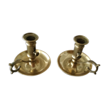 Duo of candle holders