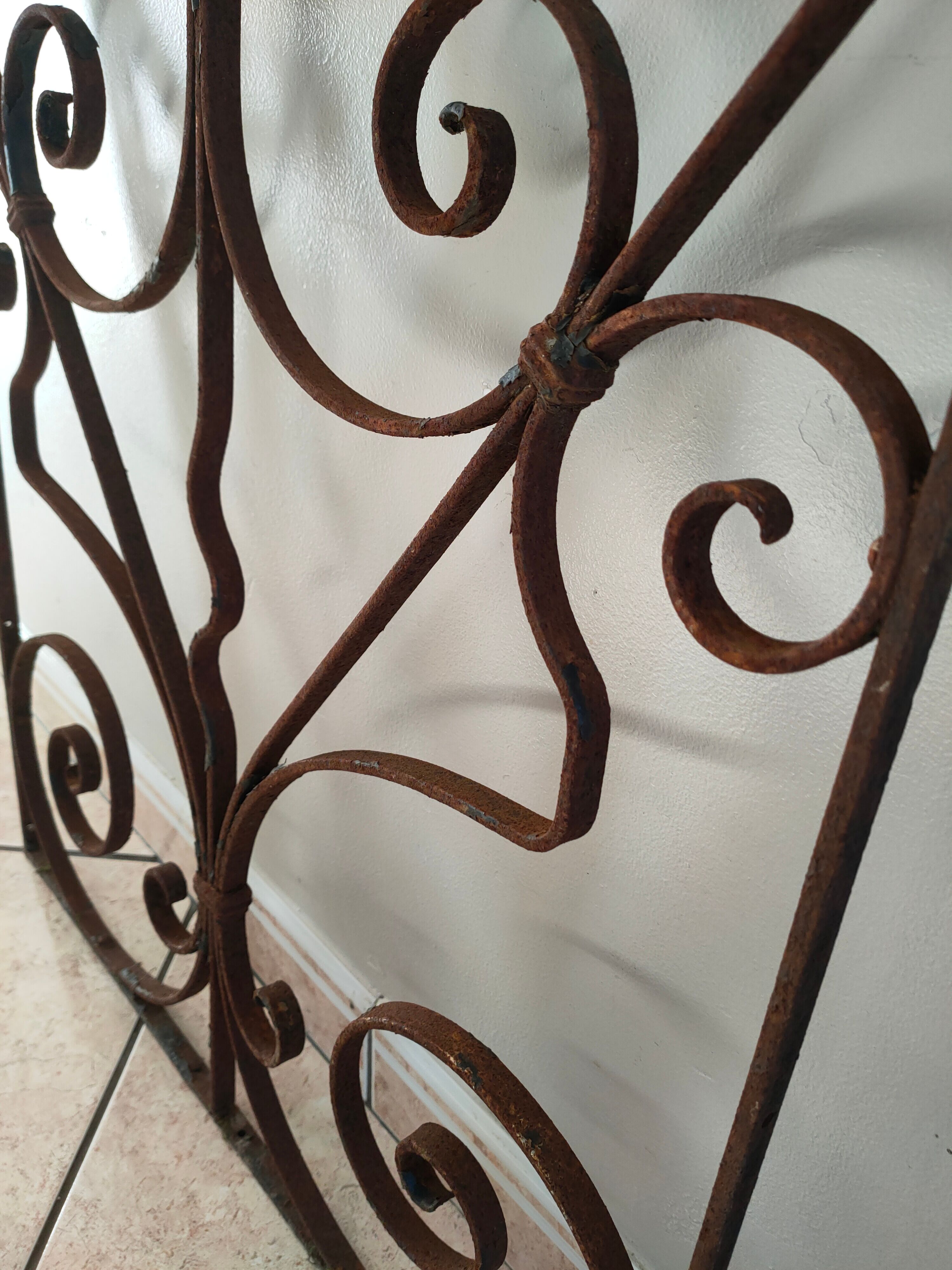 Wrought iron gate