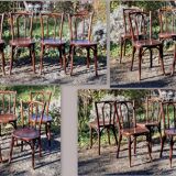 5 Baumann chairs n°42 20 years