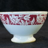 Bowl in faience k.g luneville