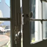 Pair of old glazed doors