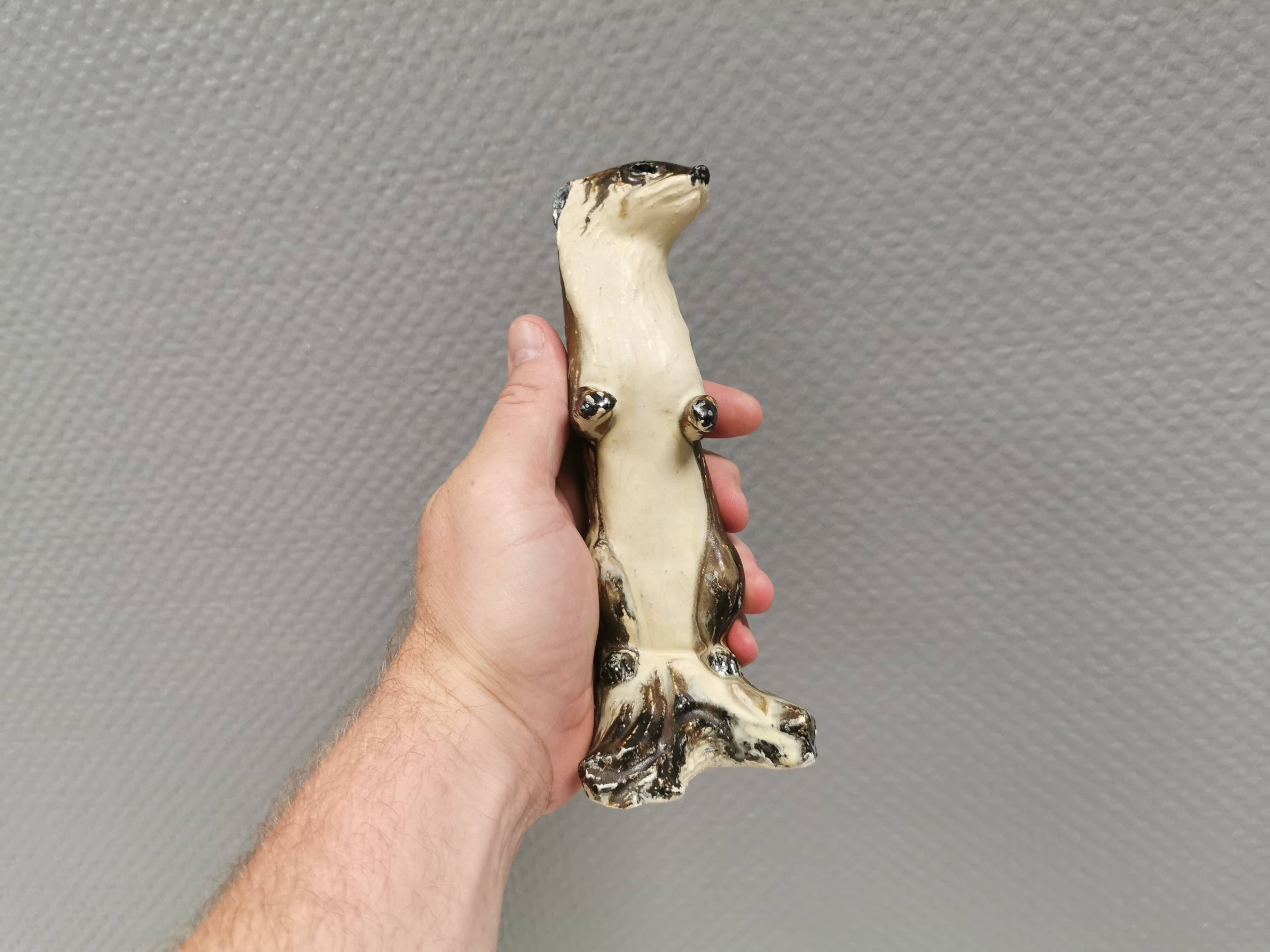 A very rare ceramic figurine by Arne Ingdam, Denmark, 1960s.