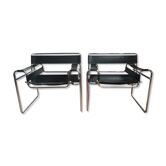 Paire de fauteuils wassily de Marcel Breuer