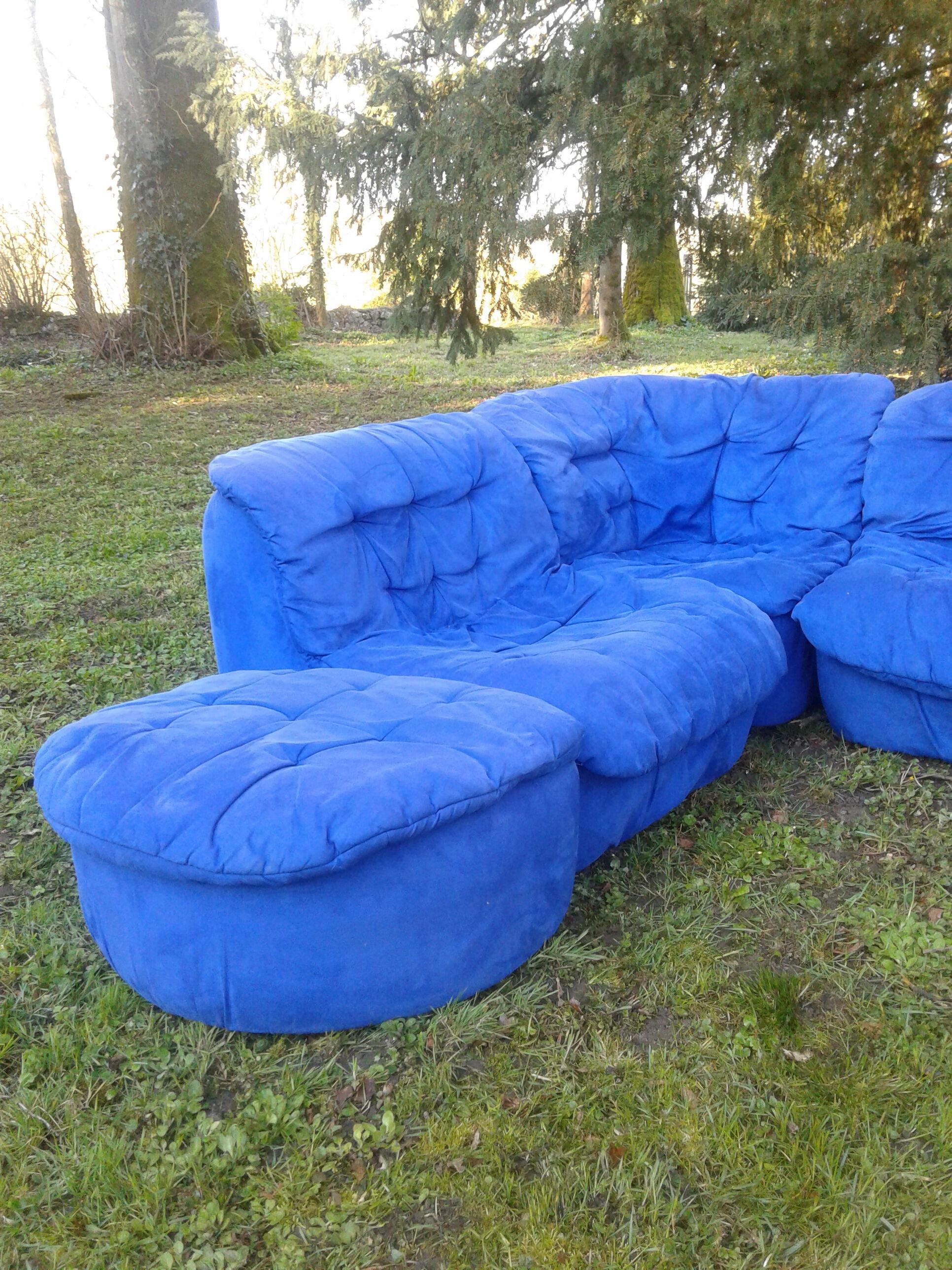 Vintage modular sofa
