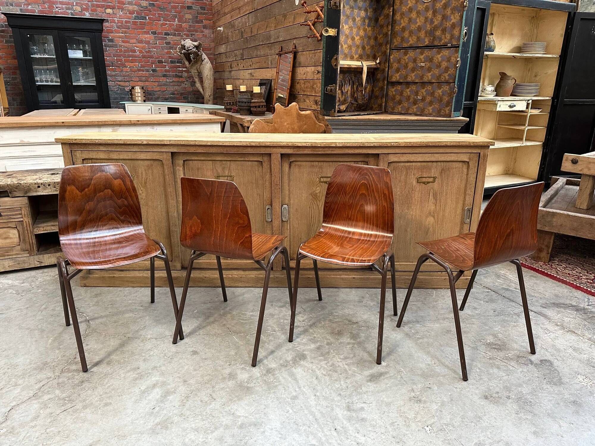 Set of 4 Pagwood Chairs by Pagholz Flötotto