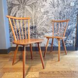 Pair of Scandinavian Windsor chairs