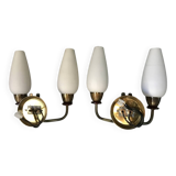 1950 wall lamp, Maison Lunel, France