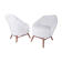 Paire de fauteuils des années 1950