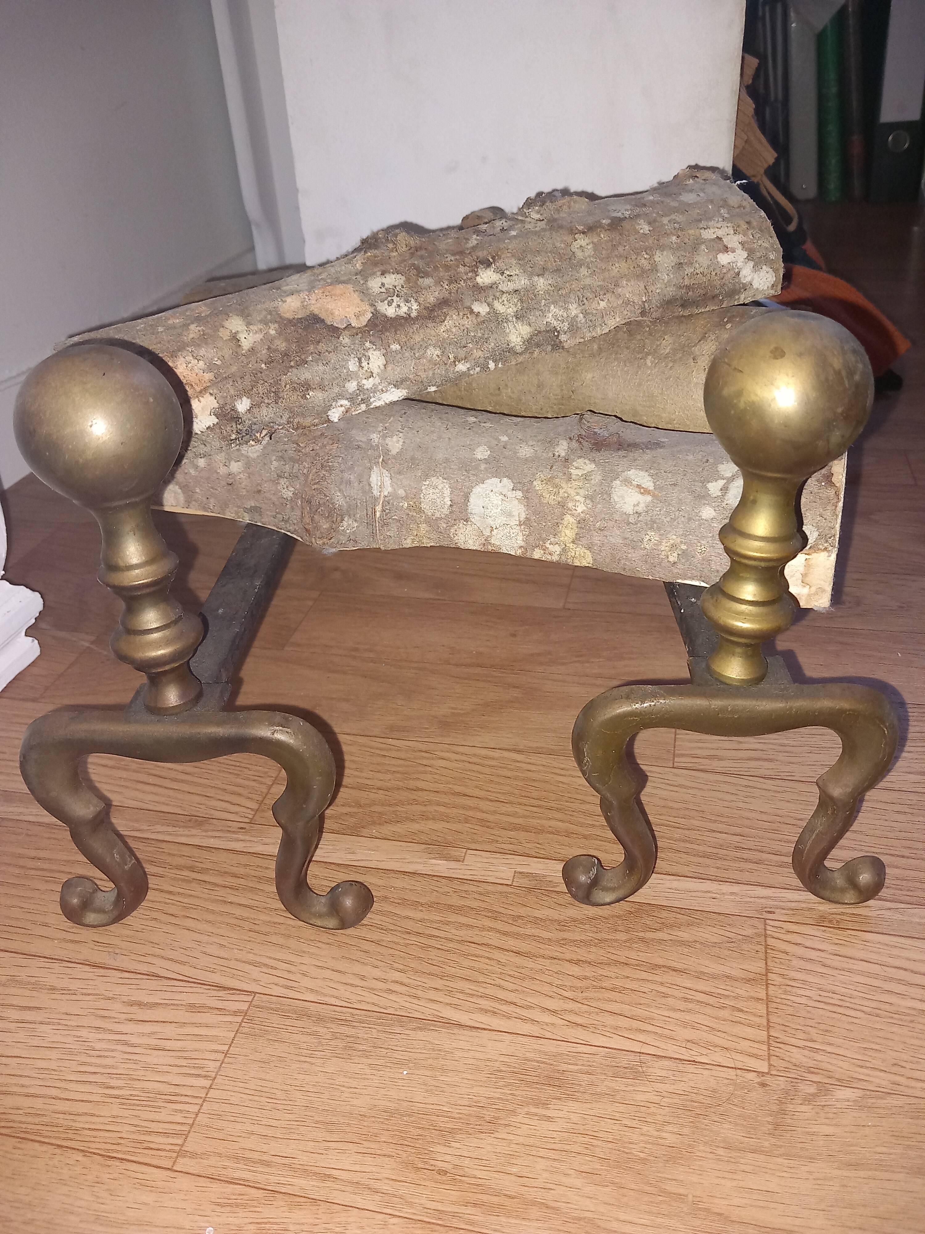 Fireplace andiron