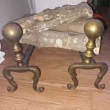 Fireplace andiron