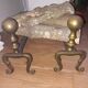Fireplace andiron