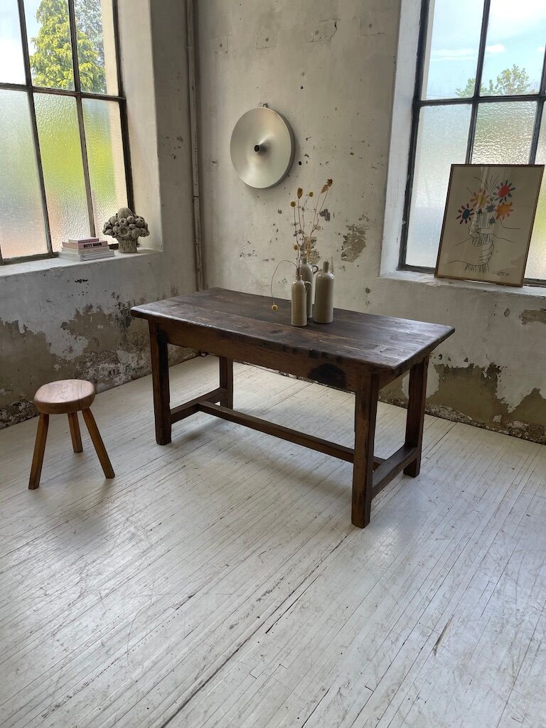 Work farm table established oak
