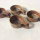 Raw sandstone cups