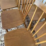 Scandinavian chairs with bars
