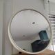 Round fiberglass mirror from the 70s