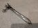 Silver metal handle in the style of Louis XVI.