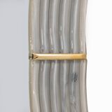 Ondae – Sculptural Mirror in Brass and Murano Glass