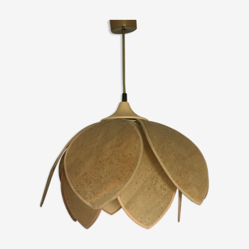 Lotus flower hanging lamp